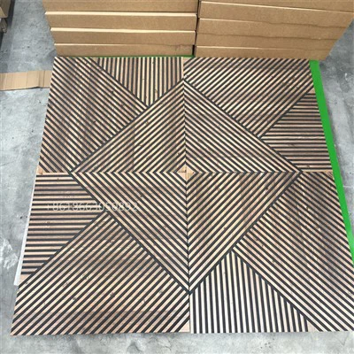 3D gesneden PVC DIY-wandpaneel