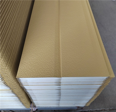 Buitenkant metalen schuim Pu-sandwichpanelen