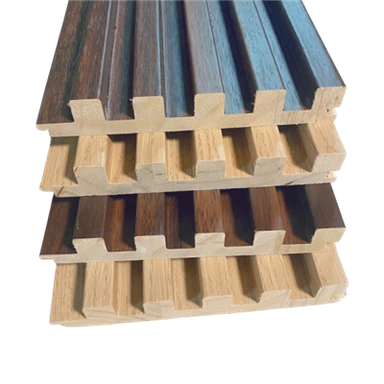 Interieur Gecanneleerde Design Muur Massief Houten Panelen Lattenwanden Decor