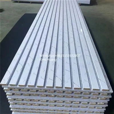 Vaste houten wanddecor panelen thuis achter muren bord akoestisch